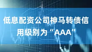 低息配资公司神马转债信用级别为“AAA”
