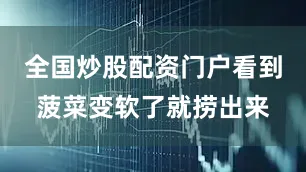 全国炒股配资门户看到菠菜变软了就捞出来